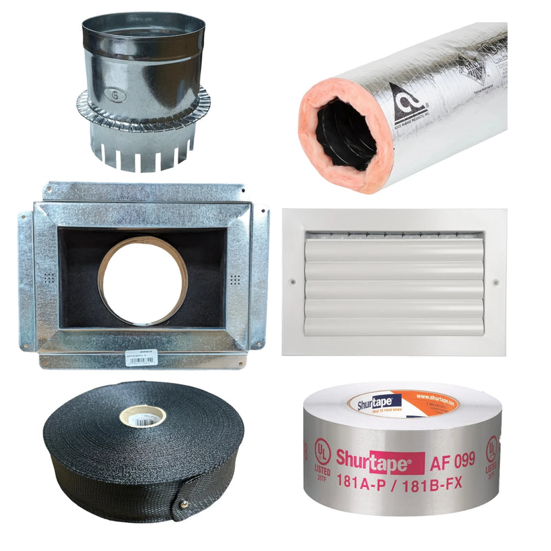 10"x6" Duct and Vent Kit