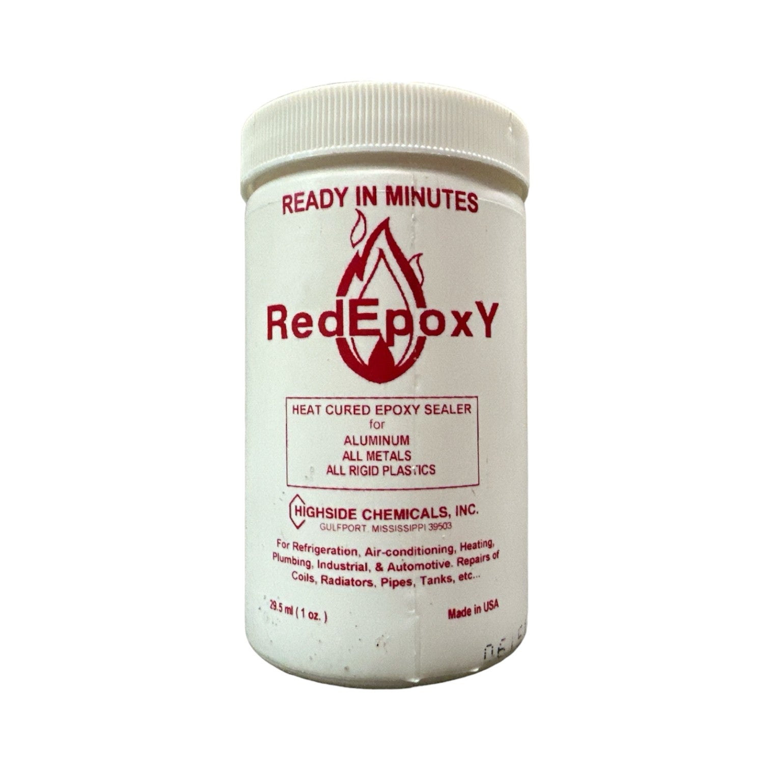 HS12001 Red Epoxy Repair Kit for Metals & Rigid Plastics — NWF Supply