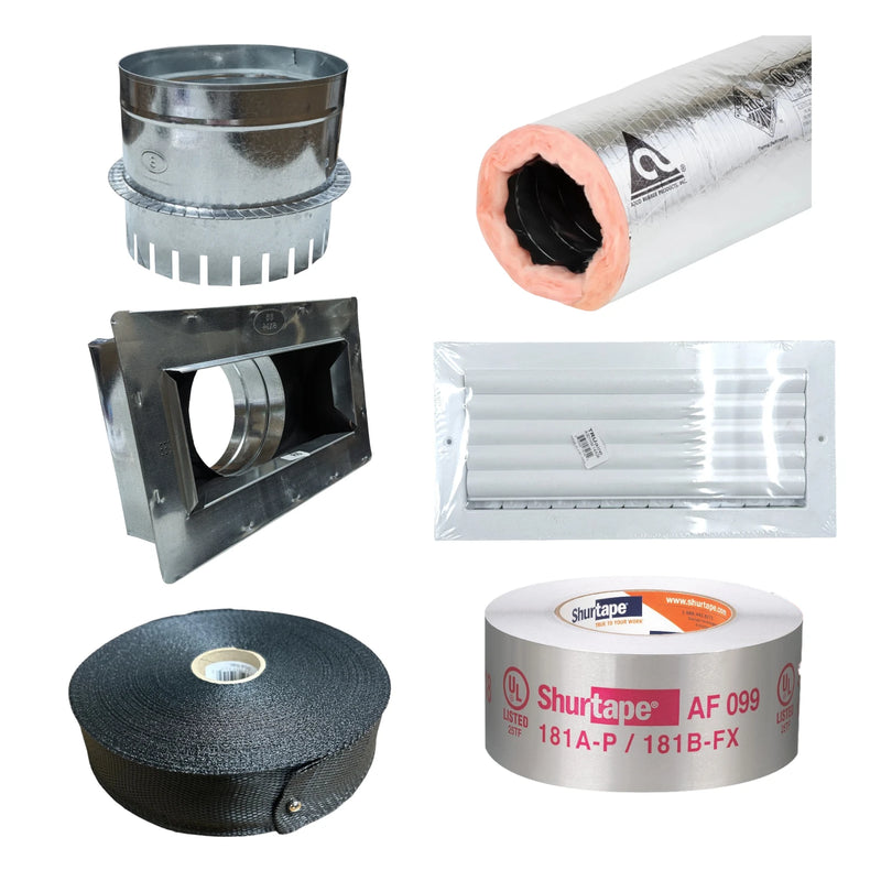 14"x6" Duct and Vent Kit