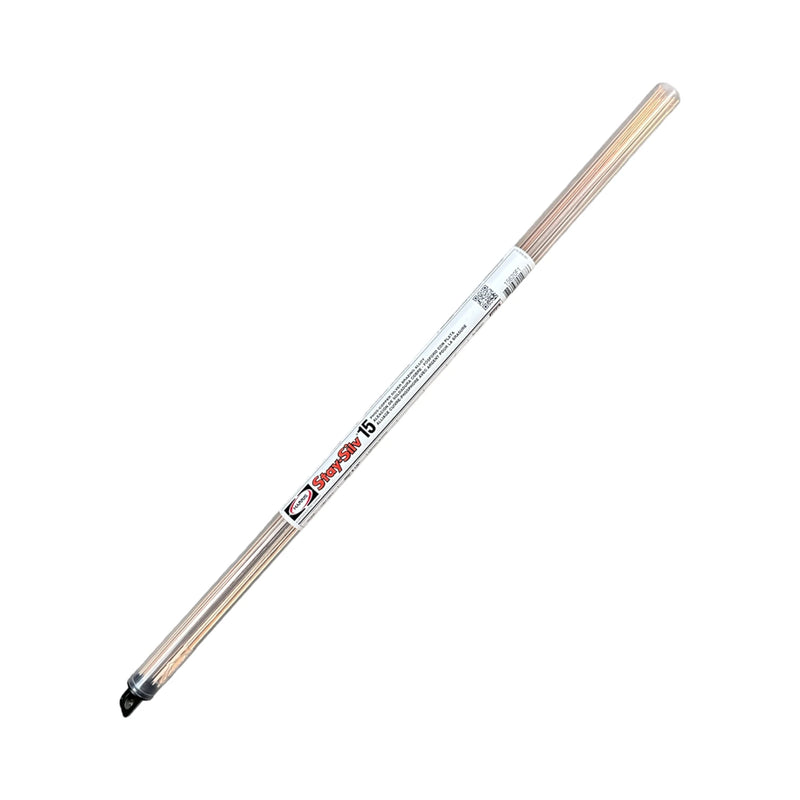 Harris 15620F1 15 Silver Phos-Copper Brazing Alloy Rods .05" x 1/8" x 20 AWS A5.8 BCuP-5