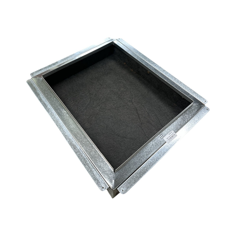 16X20 Insulated Return Air Boot Box R6 4" Tall