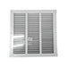 170 TRUaire Stamped Louver Steel Grille 14"x14"