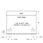 30WCXA12-BB 2.5 Ton Thru-the-Wall First Company Split Air Conditioner Condensing Unit