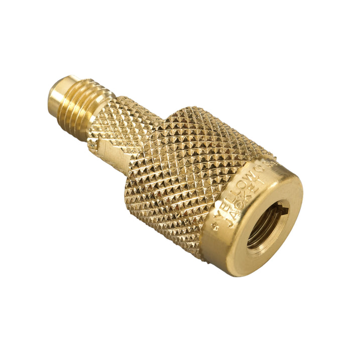 Yellow Jacket 19109 Quick Coupler Low Loss 1/4 In Mxf 0 Deg