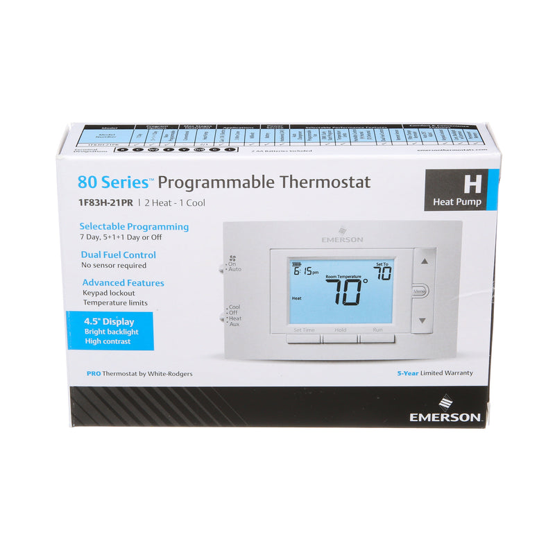 1F83H-21PR, 80 Series Thermostats