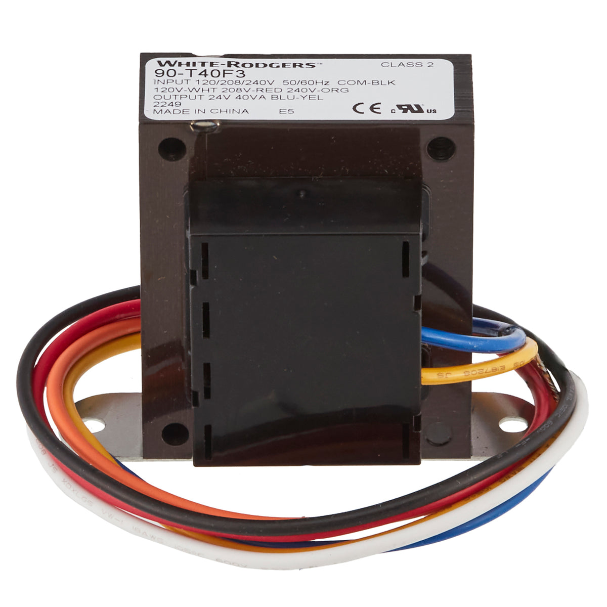 90-T40F3, 90-T Series Energy Limiting 24 Vac Transformers — NWF Supply