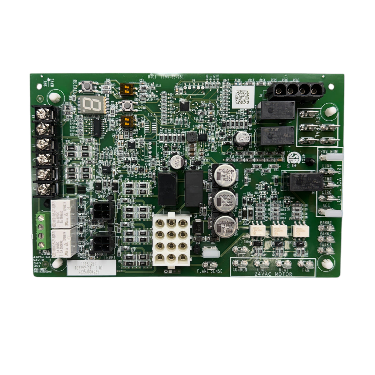 制御基板完成(ヒートポンプ) HEA73C1545R 27P19 Lennox OEM Replacement Gas Furnace Ignition Control Board
