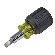 Klein Tools 32561 Multi-Bit Screwdriver Nut Driver 6 in 1 Stubby Ph Sl Bits