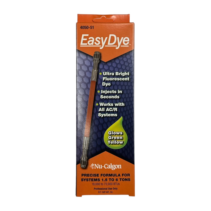4050-51 Nu-Calgon EasyDye UV Dye for A/C Systems 1.5 to 6 tons