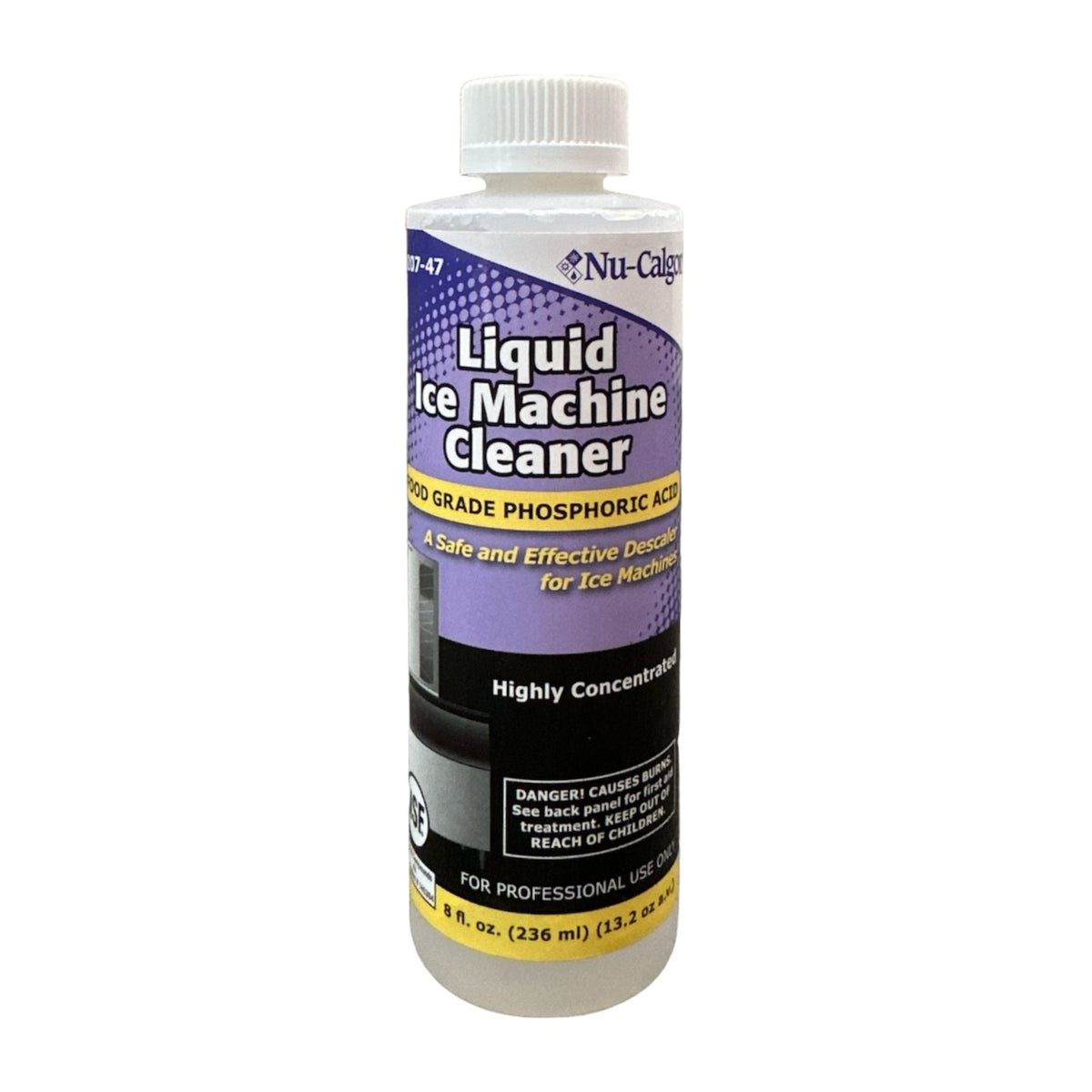Nu-Calgon 4207-47 Liquid Ice Machine Cleaner — NWF Supply Nu calgon nickel safe ice machine cleaner