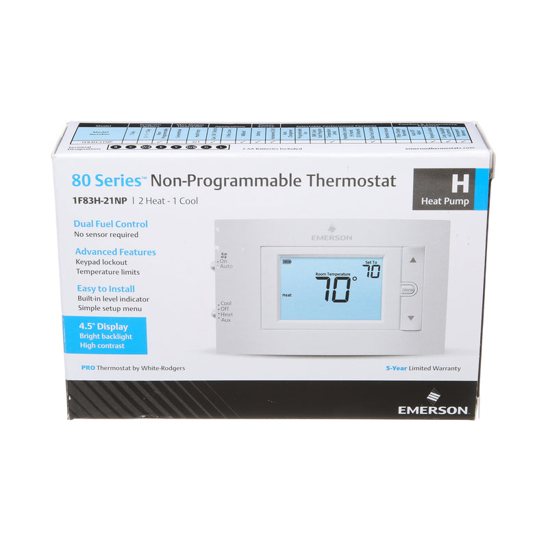 1F83H-21NP, 80 Series Thermostats