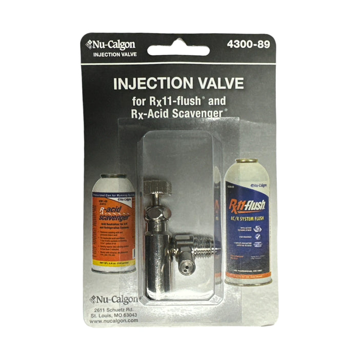 4300-89- Injection Valve For Rx11 Flush And Rx-Acid Scavenger