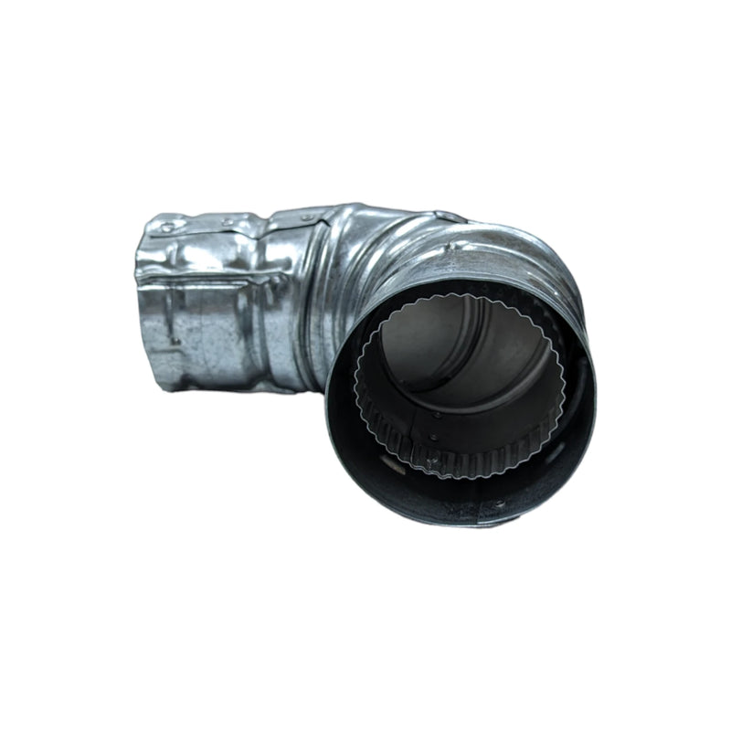 90 Degree Double Wall Type B Gas Vent 3"