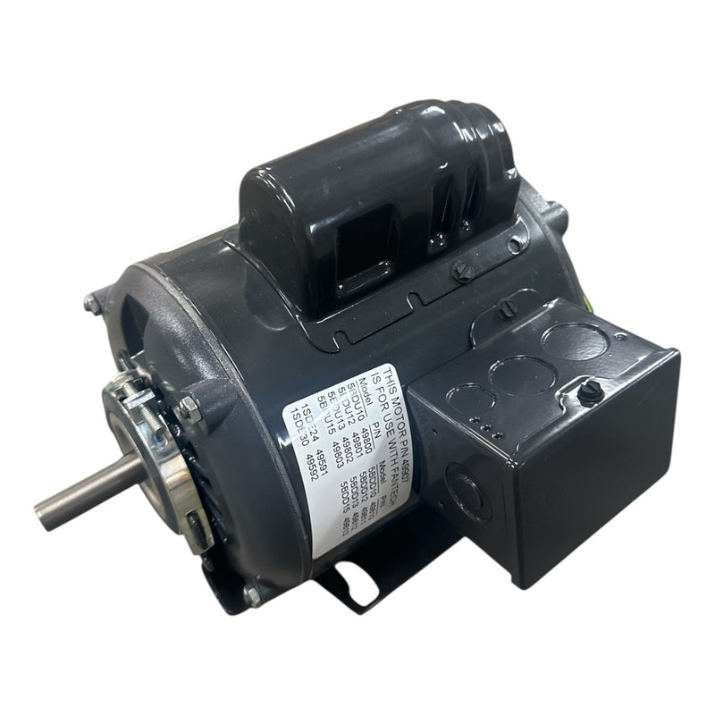 49907 Fantech Belt Drive Exhaust Fan Motor 1/4 HP 115/208/230v Single Phase