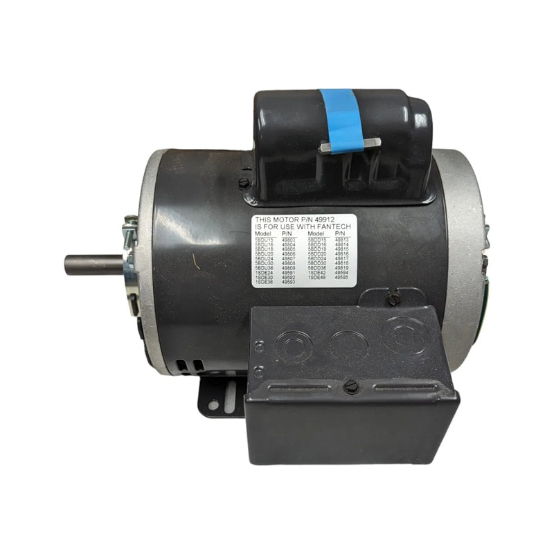 C63CXJGC-5348 US Motors Belt Drive Blower Motor 3/4 HP 1725 RPM