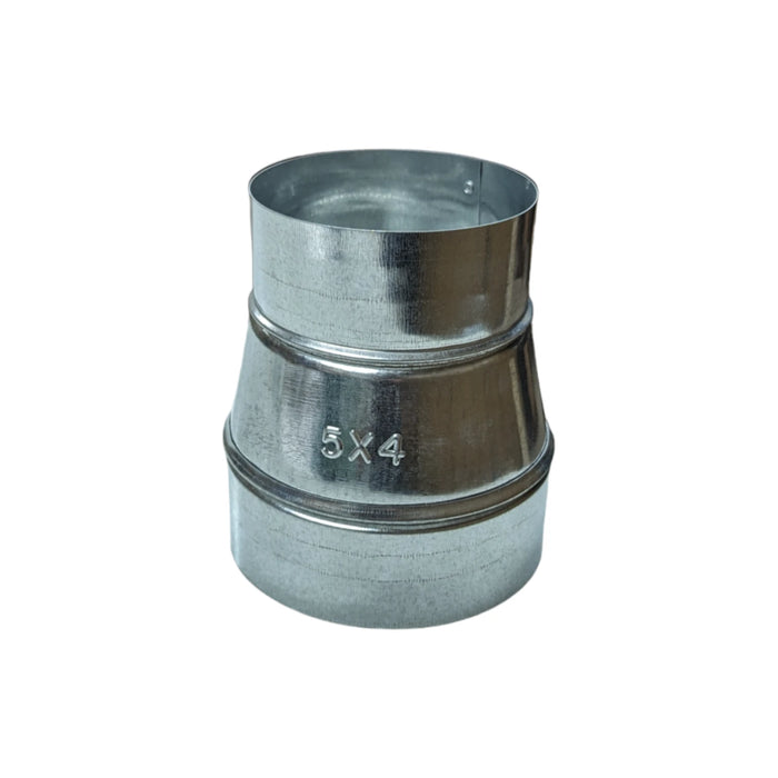 Single Wall Reducer 5" to 4"