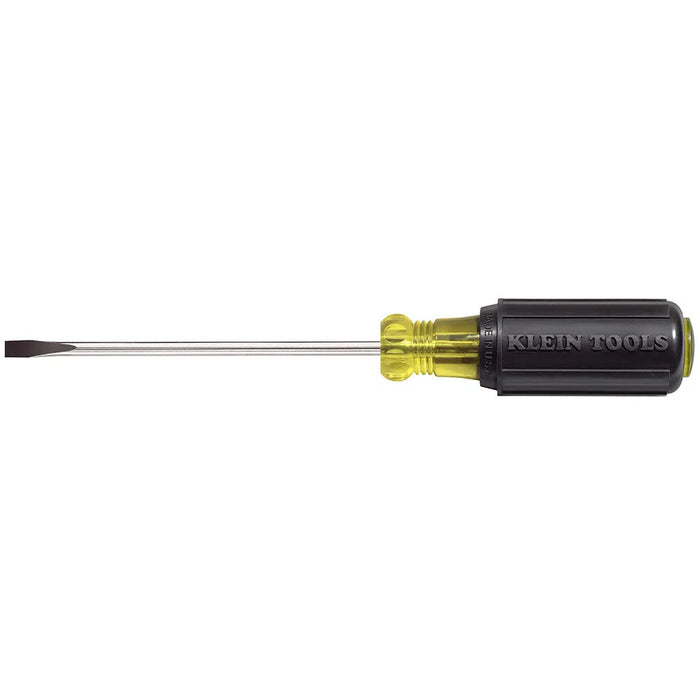 Klein Tools 601-4 3/16 Inch Cabinet Tip Screwdriver 4 Inch