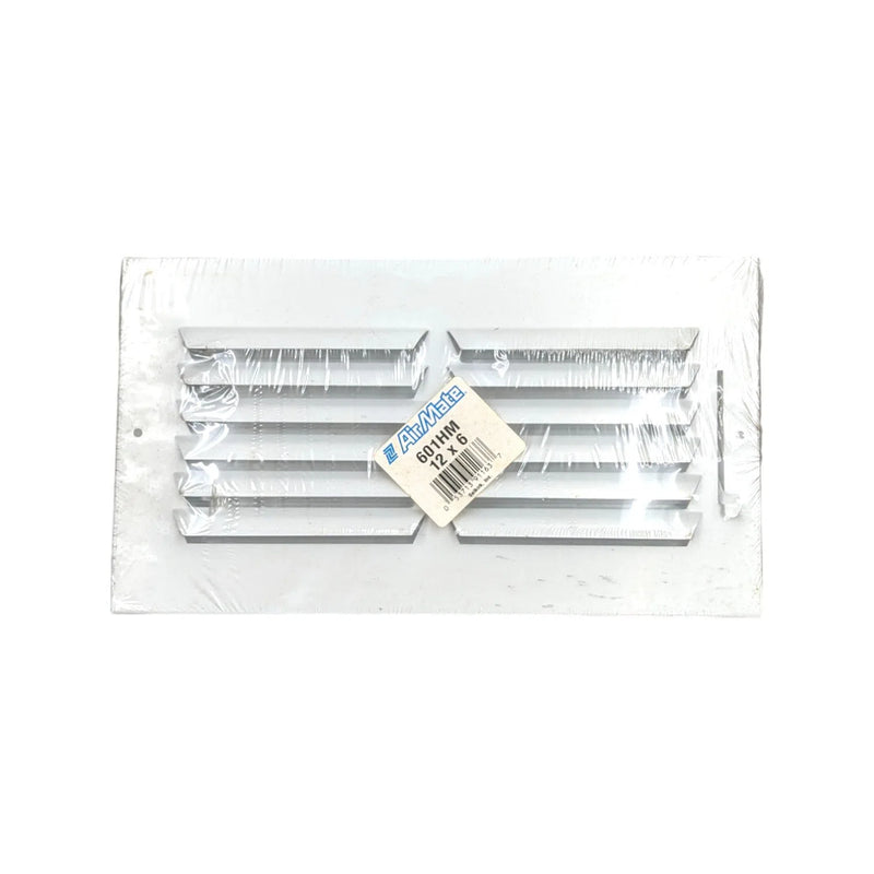 601HM AirMate One Way Horizontal Register 12"x6"