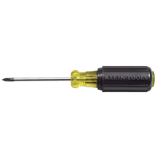 Klein Tools 603-3 #1 Phillips Screwdriver 3 Inch Round Shank