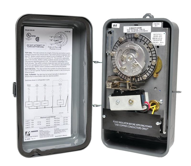 632-20 - Robert Shaw Defrost Timer