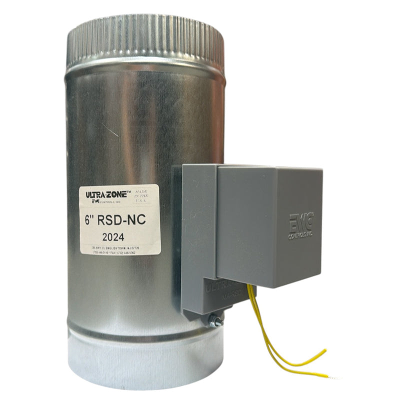 6" RSD-NC Spring Return Motorized Damper