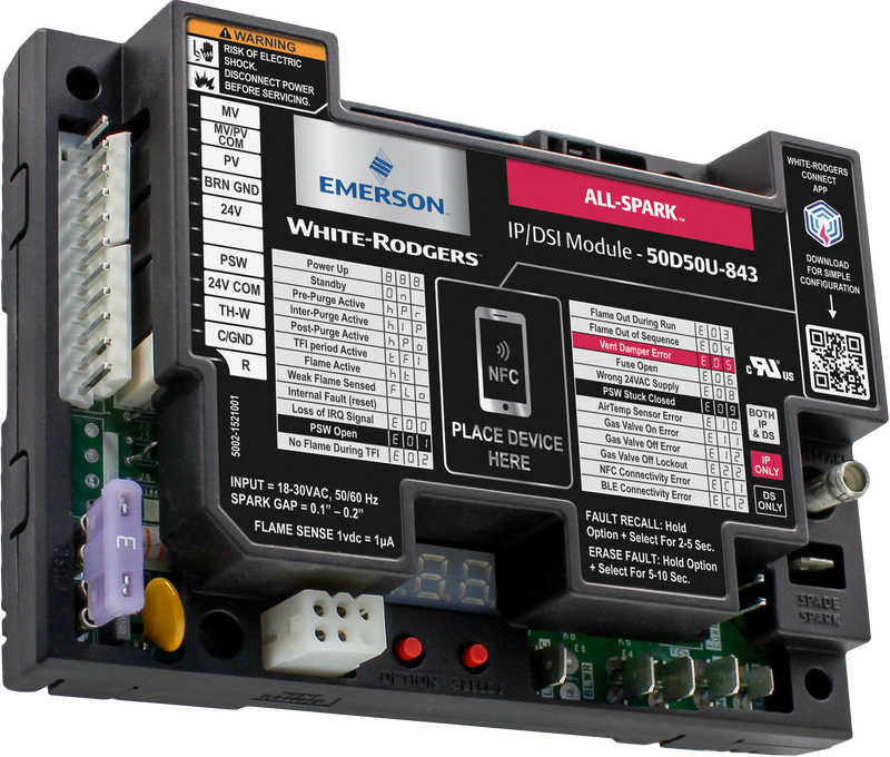 50D50U-843, All-Spark Ignition Module Univ. IP+DSI 24V