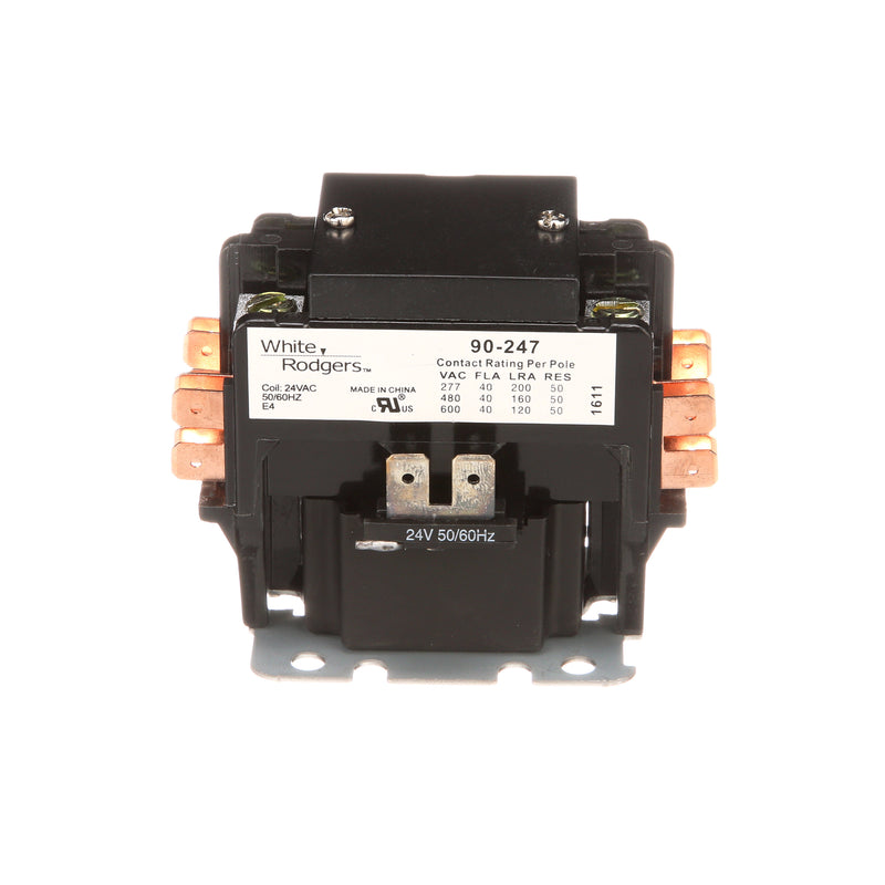90-247, 90 Series 2 Pole Mechanical Contactors