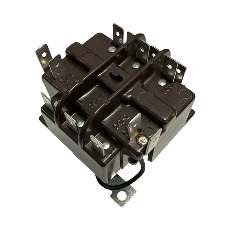 90-350 Steveco 3-pole double throw 24V 50/60HZ volt Relay