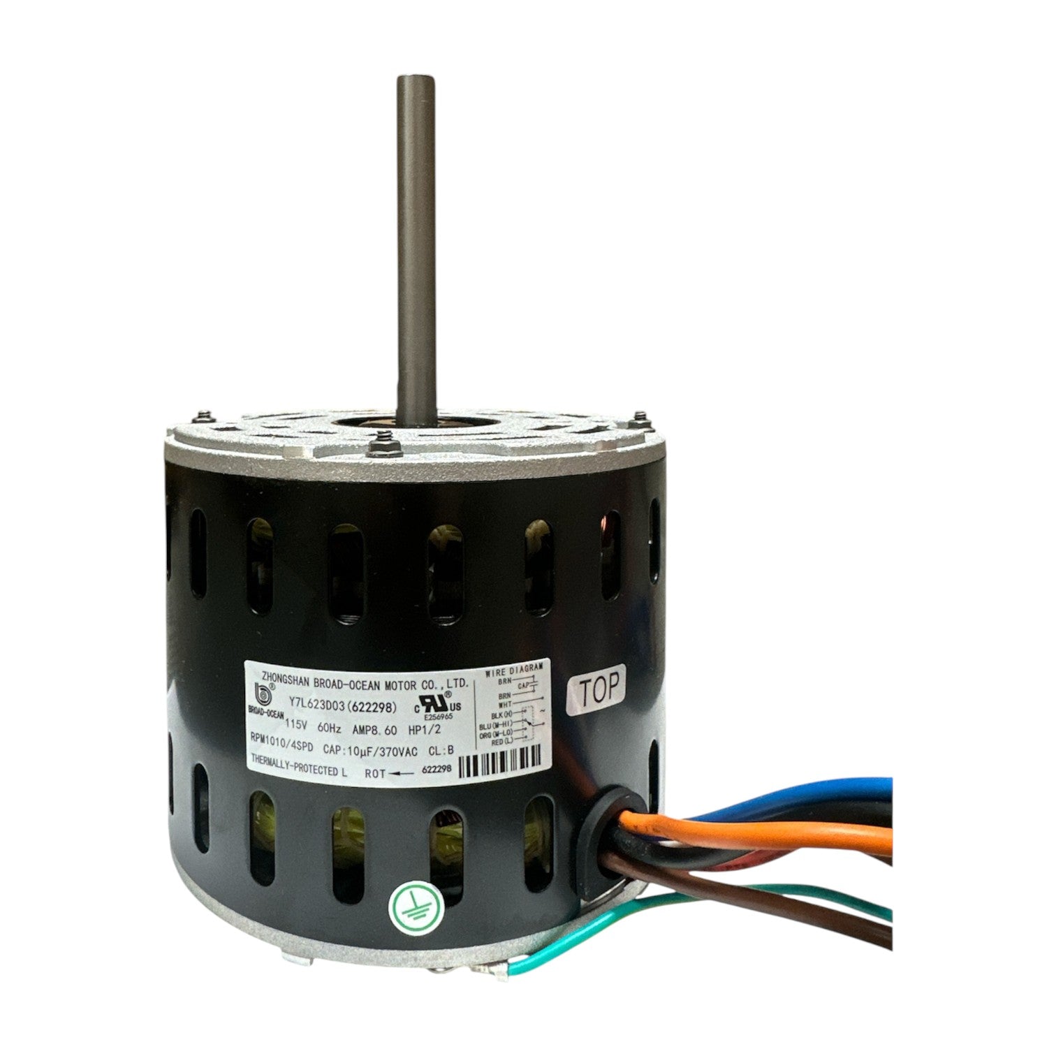Y7L623D03 Nordyne Broad-Ocean OEM X13 Gas Furnace Blower Motor 1/2