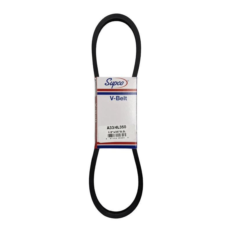 A33/4L350 Supco V-Belt 1/2"x35" O.D.