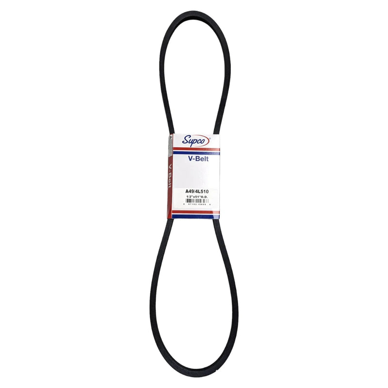 A49/4L510 Supco V-Belt 1/2"x51" O.D.