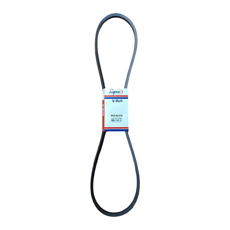 A55/4L570 Supco V-Belt 1/2"x57" O.D.