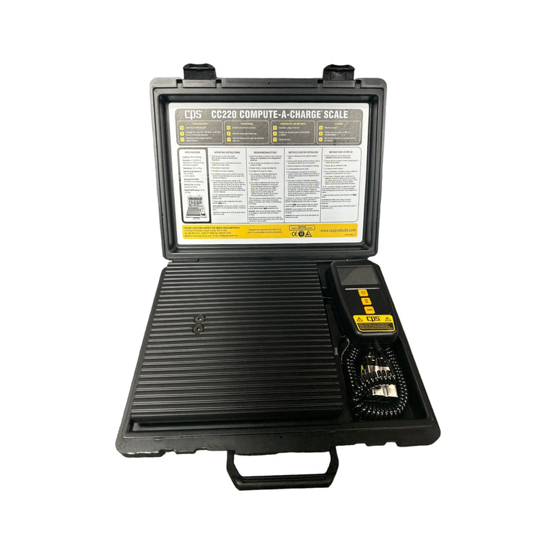 CC220 Scale Compute a Charge Refrigerant Scale