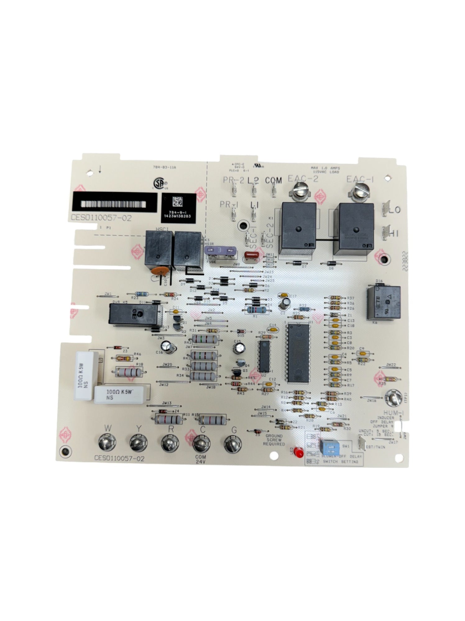 CESO11005702 Carrier Bryant Payne OEM Furnace Control Circuit Board