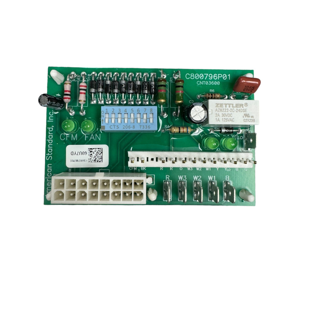 C800796P01 Trane American Standard OEM 16 PIN Fan Control