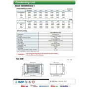 TS015MR404A3A-T Turbo Air Refrigeration Condensing Unit 1.5 HP 208/230v 3 Phase