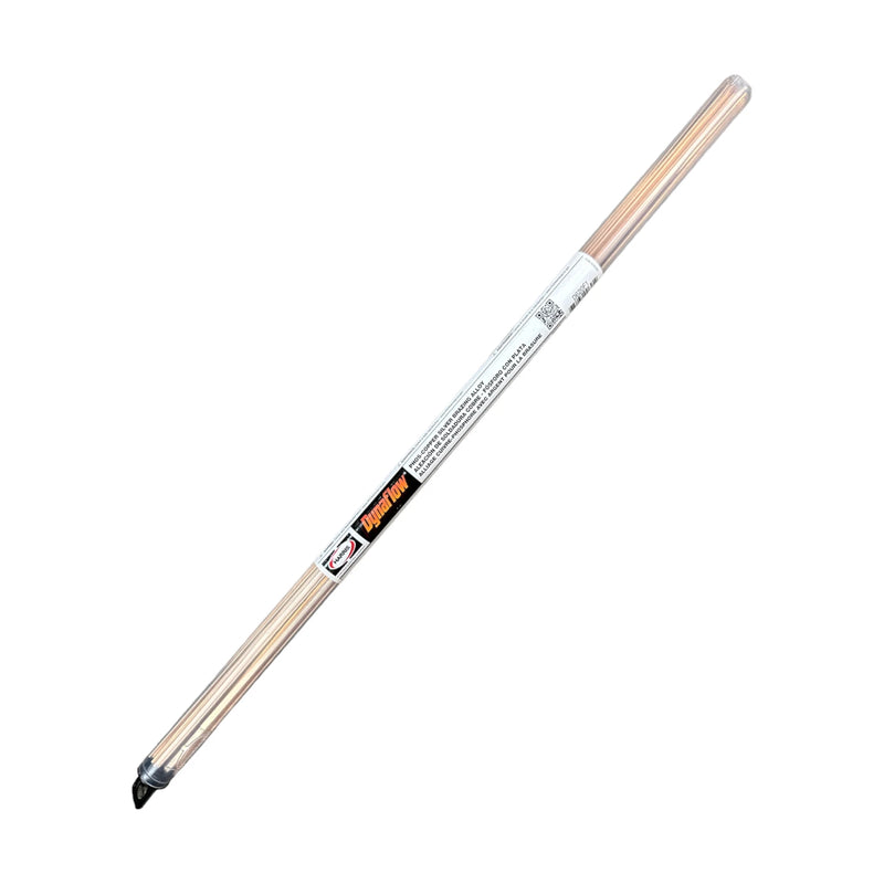 Harris D620F1 Dynaflow Phos-Copper Silver Brazing Alloy Rods 28 Stick Tube .050" x 1/8"
