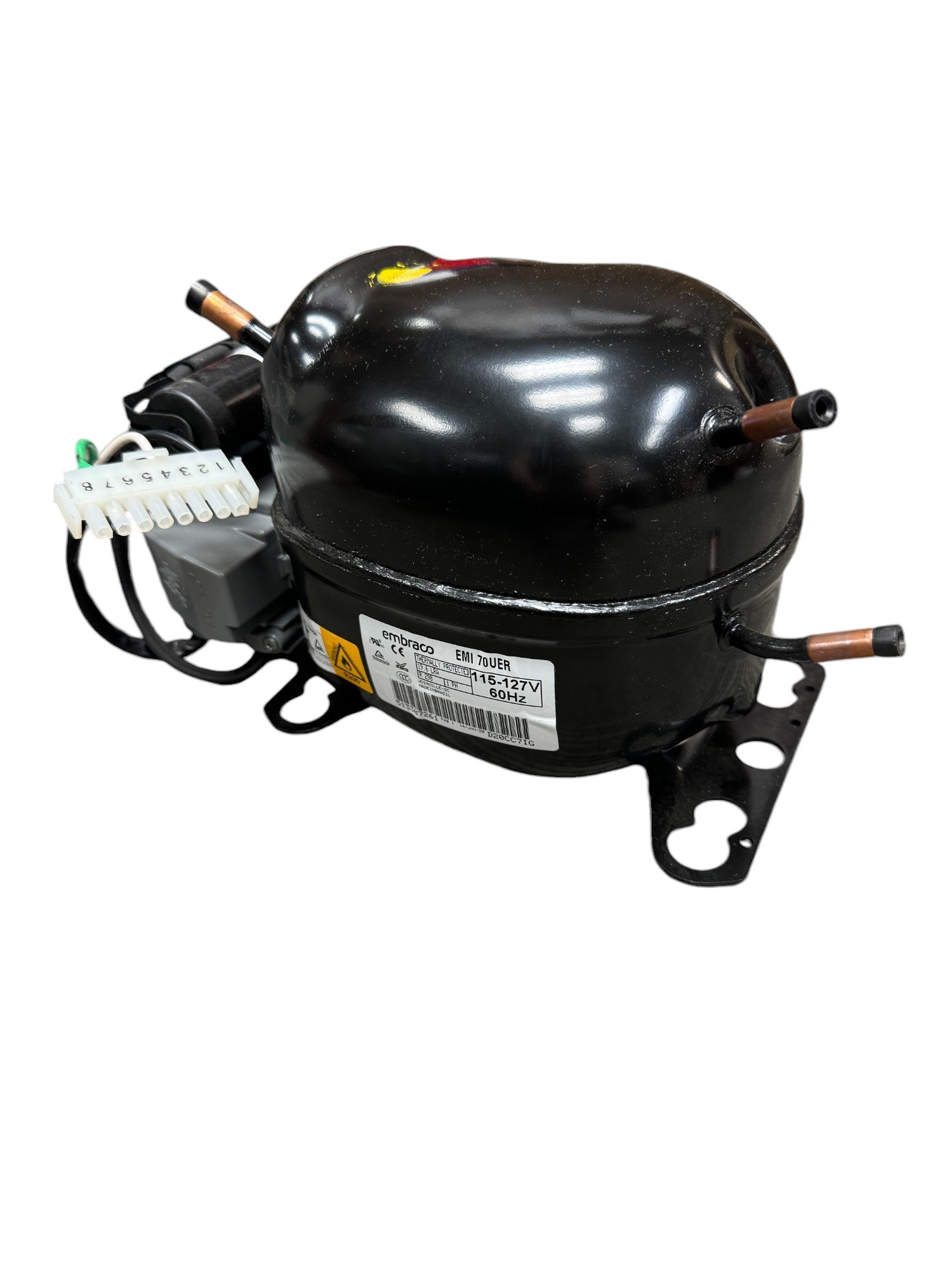 E-m-Y  EMI70UER Embraco Refrigeration Compressor 1/5 HP R-290 115v — NWF