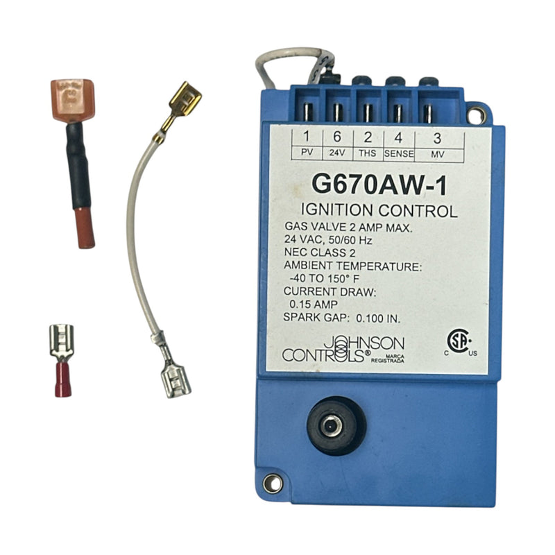 Johnson Controls Ignition Control G670AW-1C
