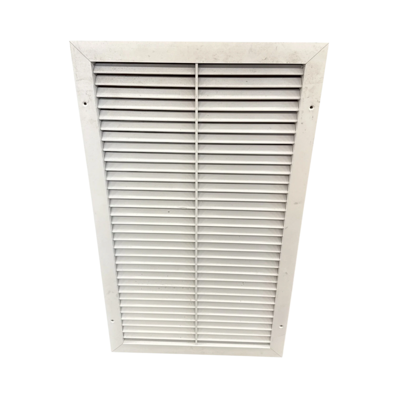 GFXC 14X25 Return Air Grill in White Steel
