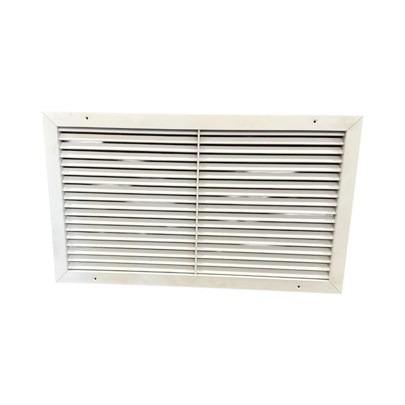 GFXC 25x14 Return Air Grill in White Finish