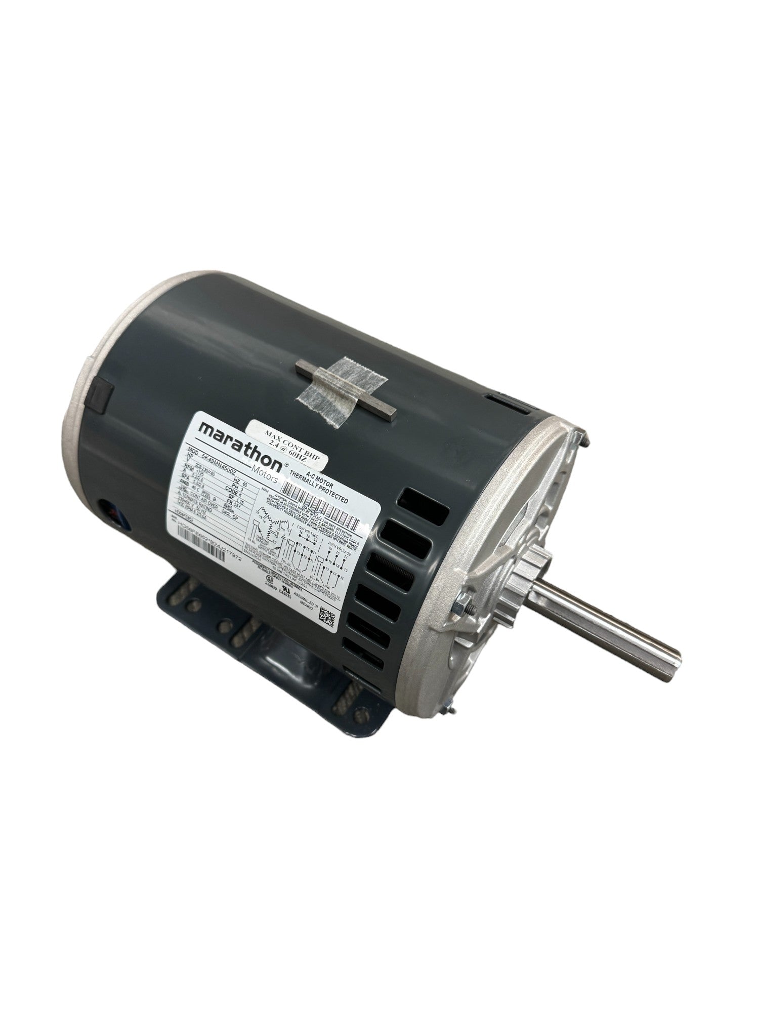 HD56FE652 Carrier OEM Blower Motor 2.4 HP 1725 RPM 208/230/460v 3