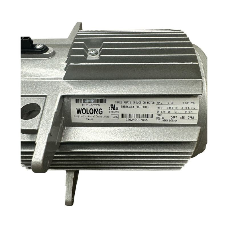 HD52AZ266 Carrier OEM Commercial Condenser Motor 3 HP 230v