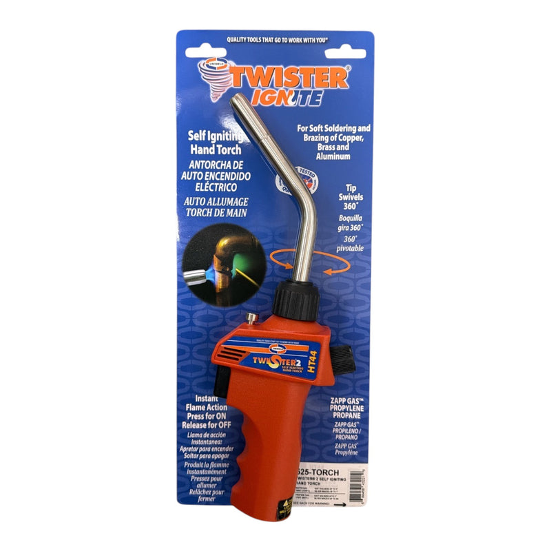 Uniweld HT44 Twister 2 Self Igniting Hand Torch With 360 Degree Swivel Tip