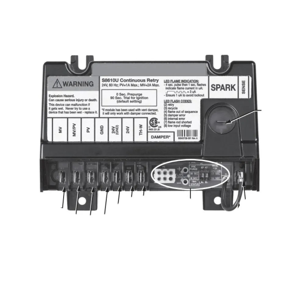 S8610U3009 Honeywell Intermittent Pilot Module — NWF Supply