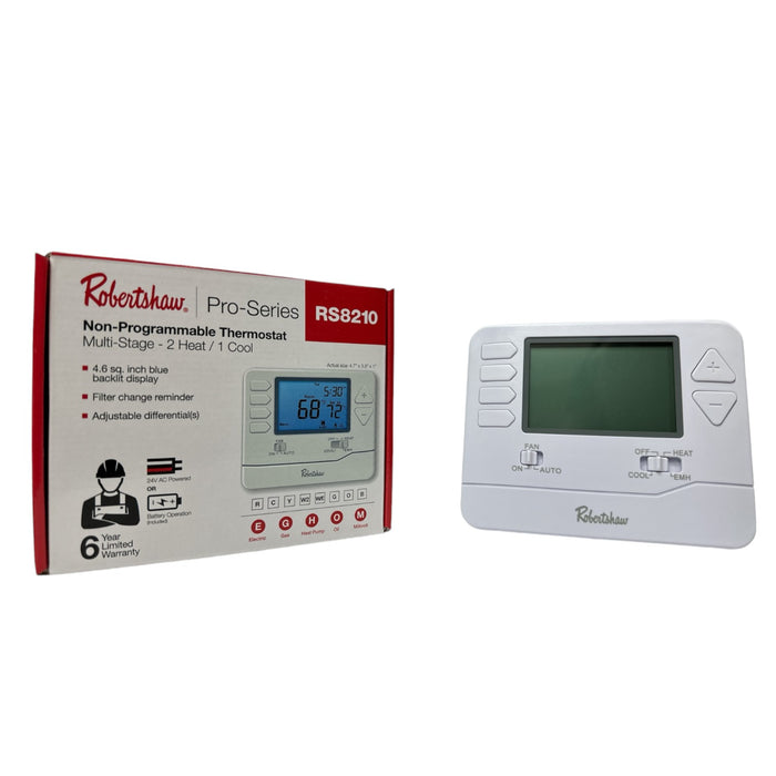 RS8210 Pro-Series Non-Programmable Wall Thermostat