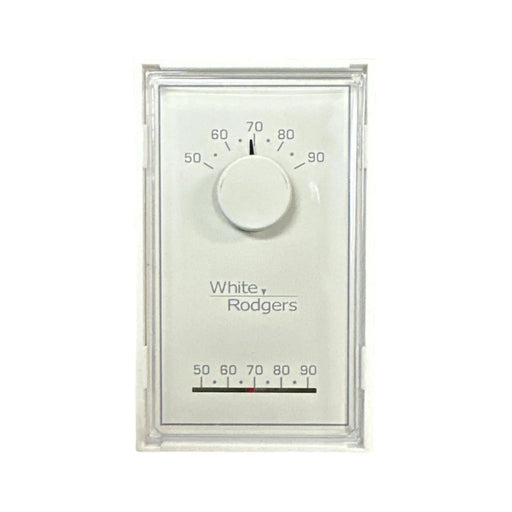 1E56N-444 White Rodgers Single Stage Mechanical Thermostat Vertical Mercury Free