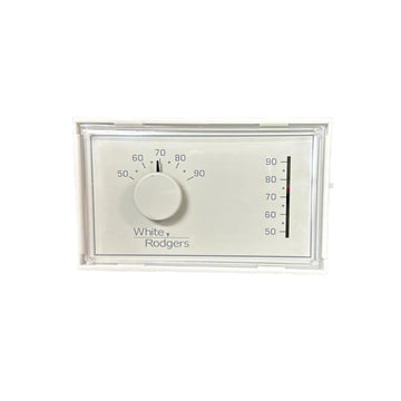 1F56N-444 White Rodgers Single Stage Mechanical Thermostat Vertical Mercury Free