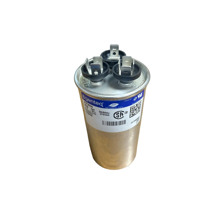 C3355R Genteq Dual Round Capacitor 370v 35+5MFD