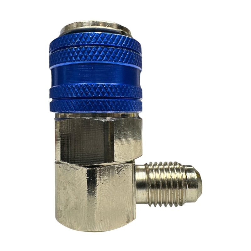 QCL90 1/4" SAE Low Side Snap n Seal R134a Coupler